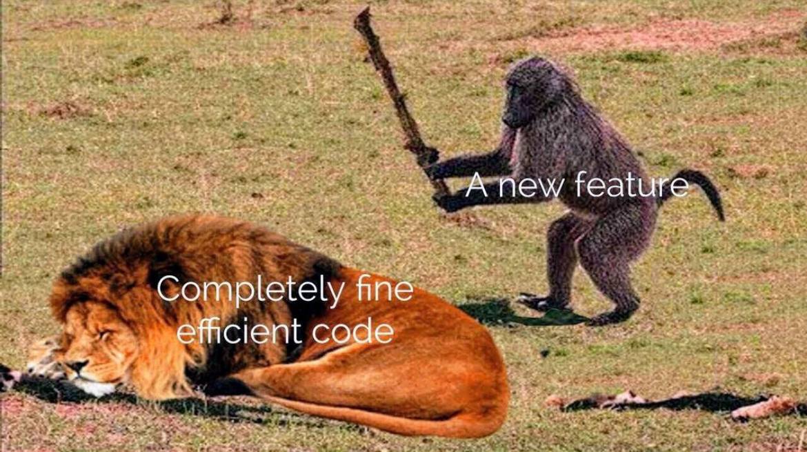 techwithtwin's tweet image. Code running smoothly 🦁💤
New feature: “let’s spice things up” 🐒💥
#DevLife #CodingHumor #TechWithTwin