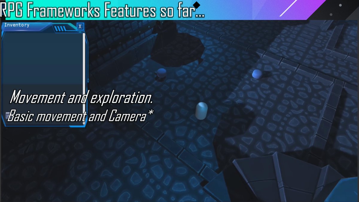 Xanda2024's tweet image. #indiegame #indiegamedeveloper  #indiegames #gamedev #madewithunity Building an RPG Framework Day 7: 13 Scripts make up the Framework so far and it&apos;s working great! Each element can be customised to make starting an RPG project as simple as possible.