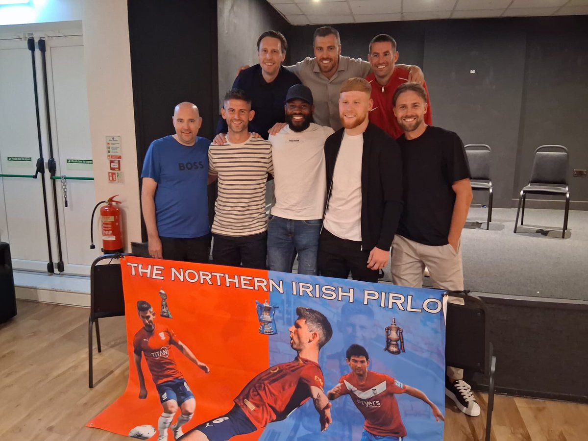 Thanks to everyone who attended the first event of Paddy's Testimonial Year, including the current and former players. 

Next up - 
Footgolf Day - 31st August
Testimonial Dinner - 6th November Book bit.ly/3HcTDrI