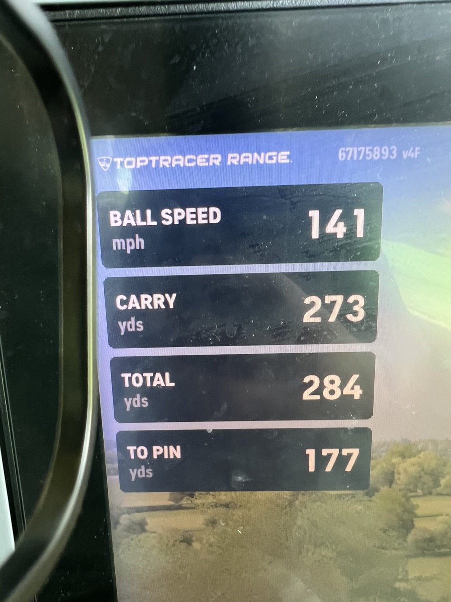 Been learning how to play golf! It’s way way harder than I thought. At first my Iron game was really good and my driver was terrible… now my driver is looking pretty good and irons so so. Short game is a whole different conversation! But I hit this bomb at the range! Big