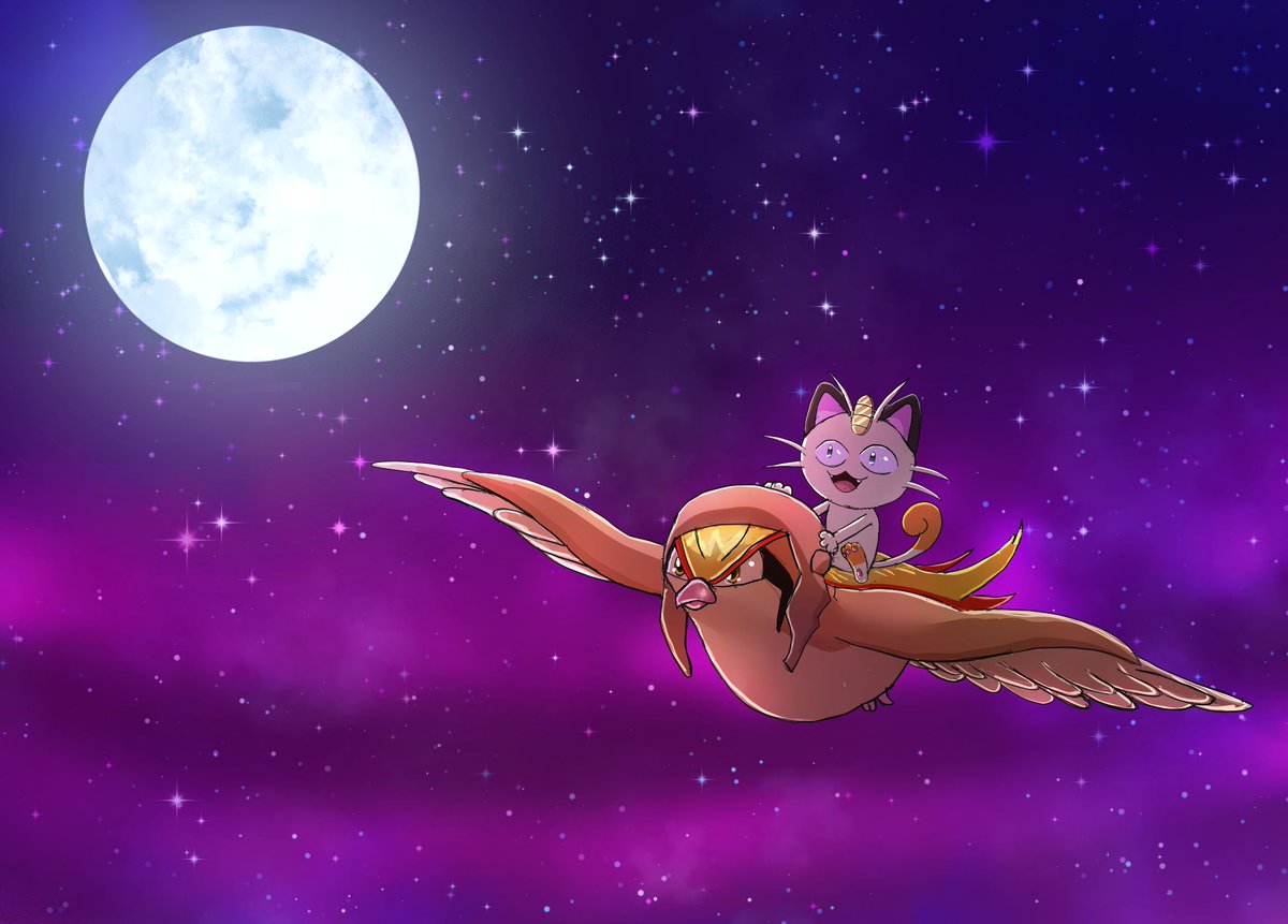 TobyScuits's tweet image. "Does it look just da same from up close as from far away, and is da moon really made of cheese? Really? Had ta be dere, huh?"

#pokeani #anipoke #pokemon