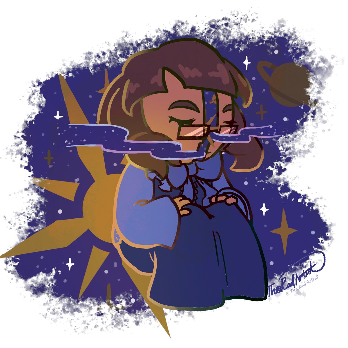 ArtistRad's tweet photo. Getting into #ArtFight attacks from this year. First piece is of Paperrrr0v0's character Chiyo! 
#art #illustration #teamfossils #chibi #artistsontwitter https://t.co/k3iS6VQsva