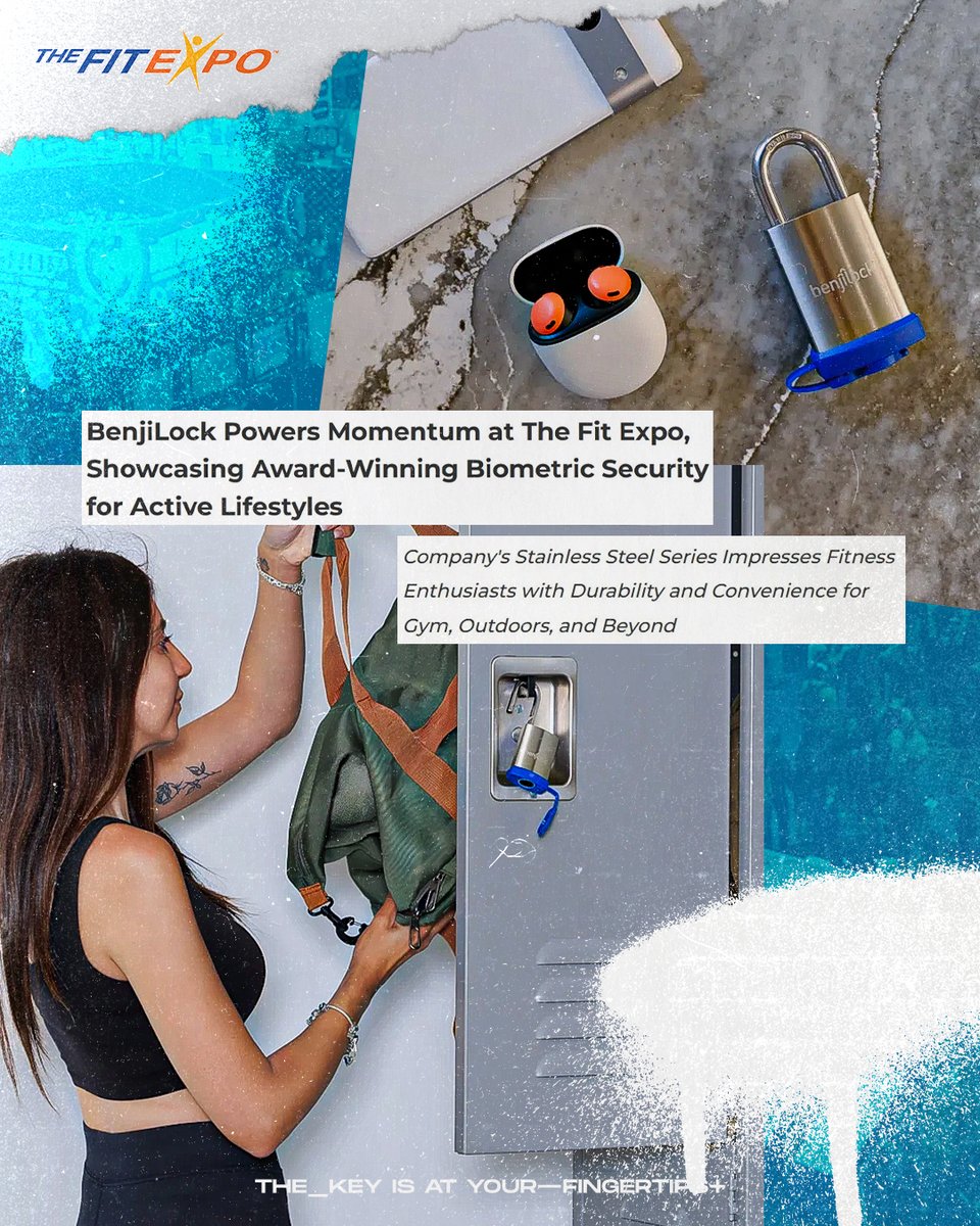 📢 <a href="/BenjiLock/">BenjiLock</a> powers momentum at <a href="/TheFitExpo/">TheFitExpo</a>!
🔗 dub.sh/iCy7yJc
🤩 Energy = off the charts, community = strong, inspiration = nonstop! ⚡ See you in 2026! ❤️‍🔥

🔊 #BenjiLock x #TheFitExpo 💪🏻

🌐 The 🔑 is at Your Fingertips—That's it. ✔

🗣 #UnlockYourPotential 🔥