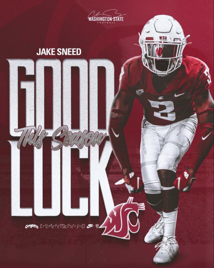 Jake Sneed 6โ6 TE (@jakesneed2027) on Twitter photo Thanks for the love! <a href="/WSUCougarFB/">Washington State Football</a>
#GoCougs ๐ดโช๏ธ
<a href="/WazzuRogers/">Jimmy Rogers</a> <a href="/CoachCRMeyers/">Chris Meyers</a> <a href="/dfreund7/">Danny Freund</a> <a href="/RickyCiccone/">Ricky Ciccone</a> <a href="/CoachACalcutta/">Anthony Calcutta</a> Thanks for the love! <a href="/WSUCougarFB/">Washington State Football</a>
#GoCougs ๐ดโช๏ธ
<a href="/WazzuRogers/">Jimmy Rogers</a> <a href="/CoachCRMeyers/">Chris Meyers</a> <a href="/dfreund7/">Danny Freund</a> <a href="/RickyCiccone/">Ricky Ciccone</a> <a href="/CoachACalcutta/">Anthony Calcutta</a>