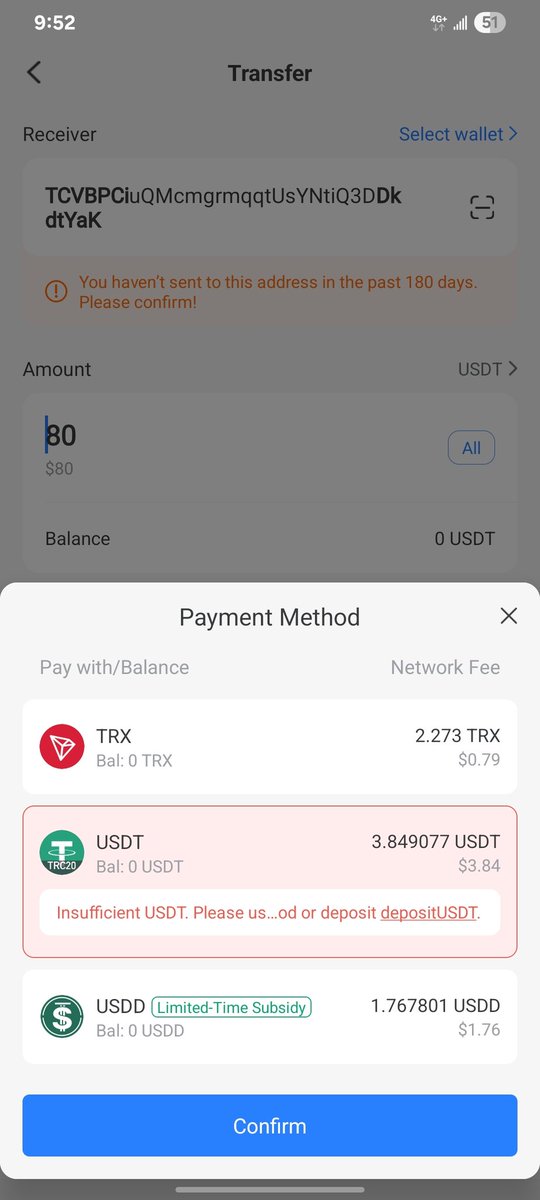bin_lib_sh's tweet photo. Just attempted stablecoin transfers on TokenPocket. Awwn, what a seamless interface! The multiple network fee options add so much flexibility. 🚀 Give it a shot today's #StablecoinWallet #TronWallet @TokenPocket_TP @trondao @usddio @tether https://t.co/azgh1LqmZO