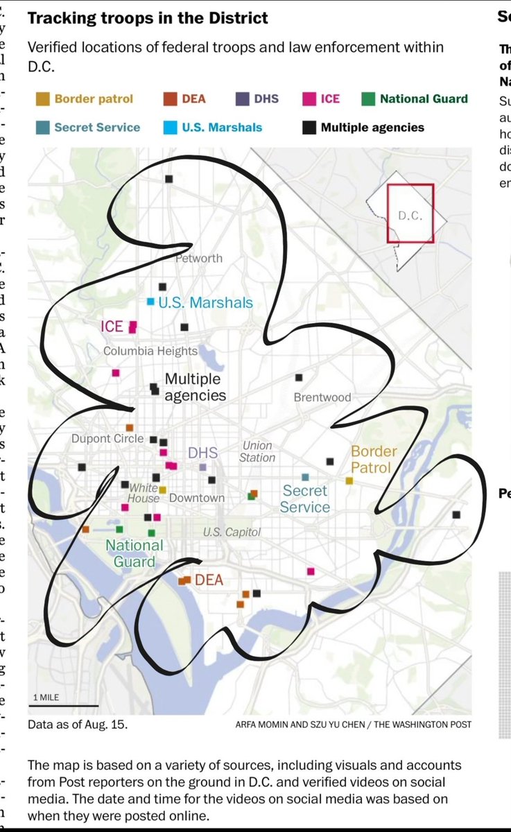 When Trump whips out the 2025 Sharpie on and starts gerrymandering crime, that isn't happening, so his fat ass can justify 2000 more National Guard to distract you from the Epstein Files.