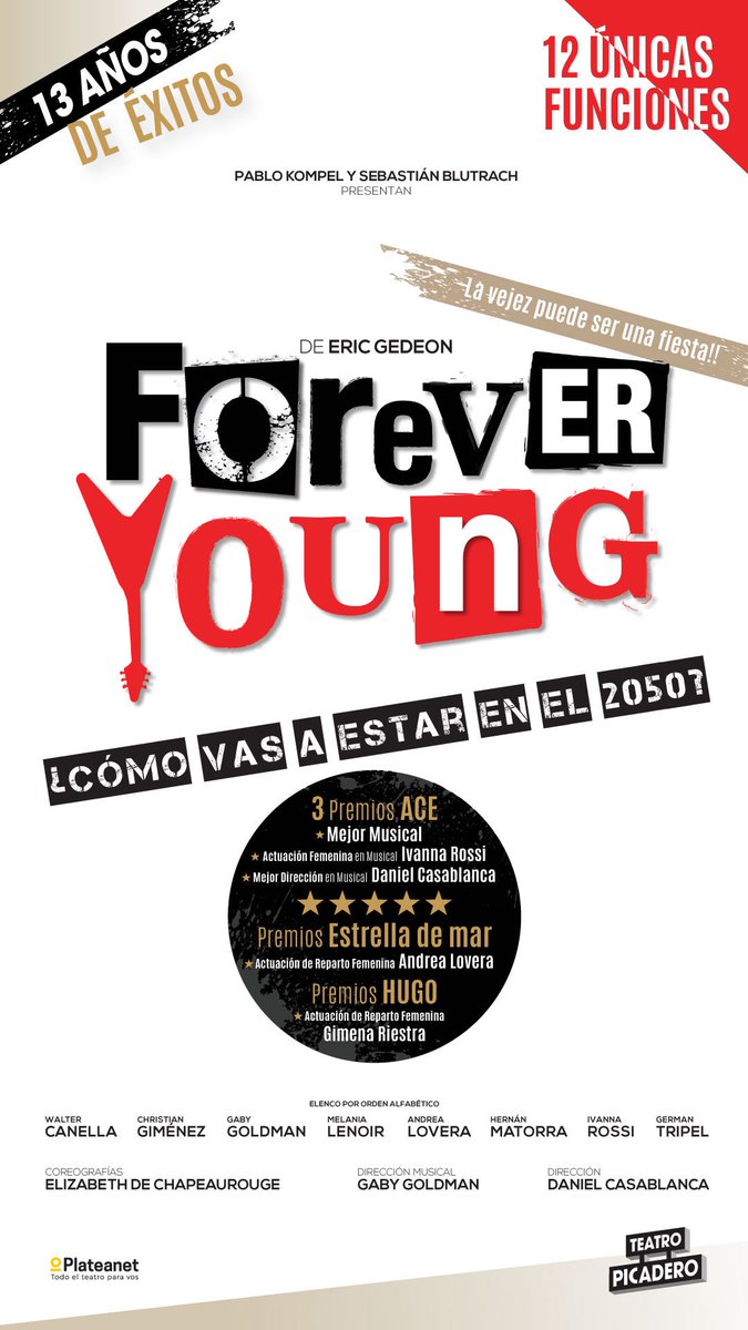 Mañana! <a href="/foreveryoungarg/">Forever Young</a> 

plateanet.com/obra/23646?obr…
