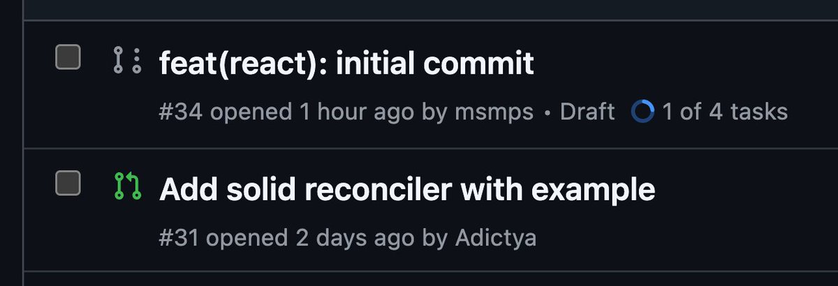 opentui getting both react and solid interfaces