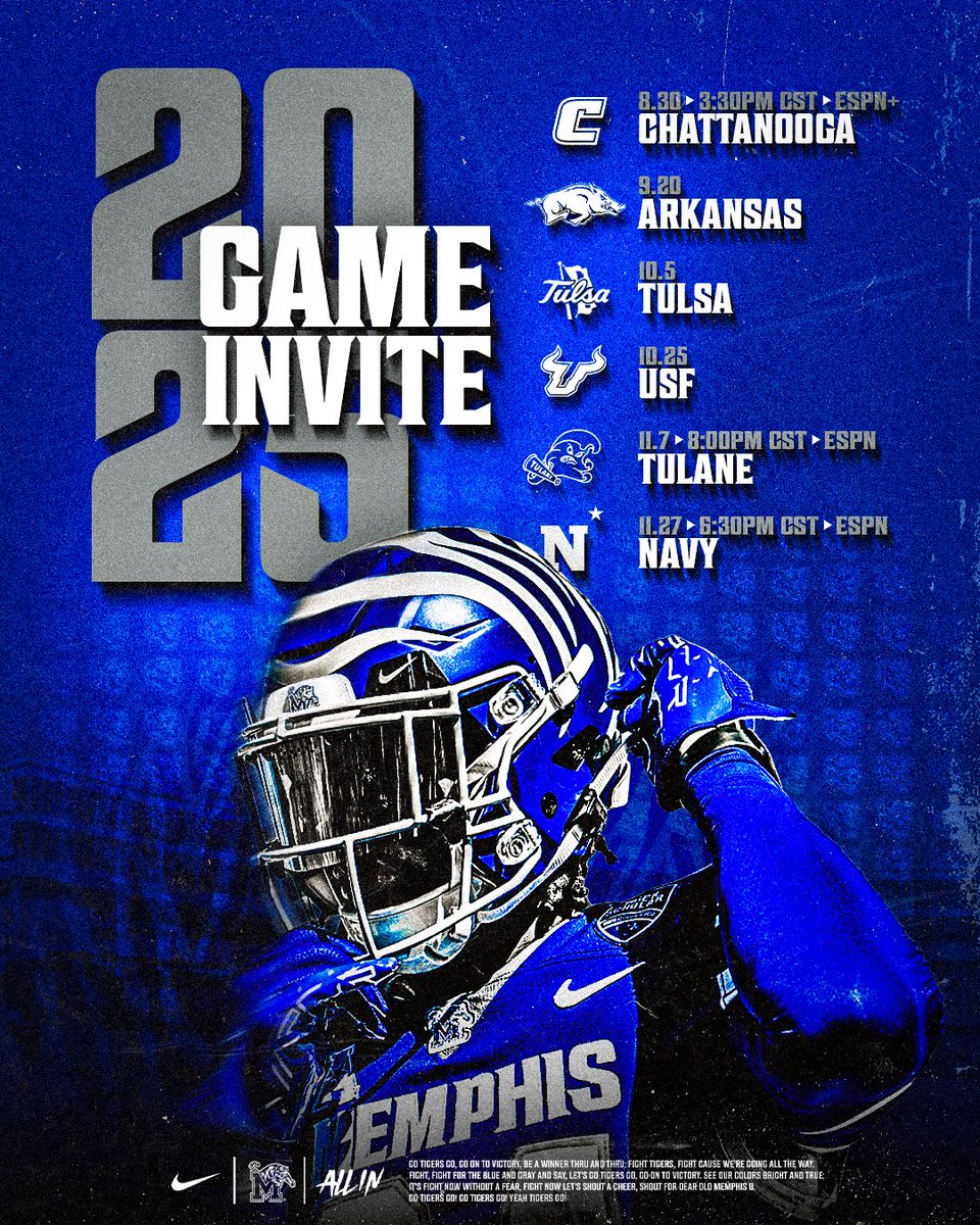 Jake Sneed 6โ6 TE (@jakesneed2027) on Twitter photo Thanks for the love <a href="/MemphisFB/">Memphis Football</a>
#GoTigersGo ๐ตโช๏ธ๐
<a href="/CoachBradSalem/">Brad Salem</a> <a href="/MonahanBrandyn/">Brandyn Monahan</a> <a href="/Coach_NMathews/">Nick Mathews</a> Thanks for the love <a href="/MemphisFB/">Memphis Football</a>
#GoTigersGo ๐ตโช๏ธ๐
<a href="/CoachBradSalem/">Brad Salem</a> <a href="/MonahanBrandyn/">Brandyn Monahan</a> <a href="/Coach_NMathews/">Nick Mathews</a>