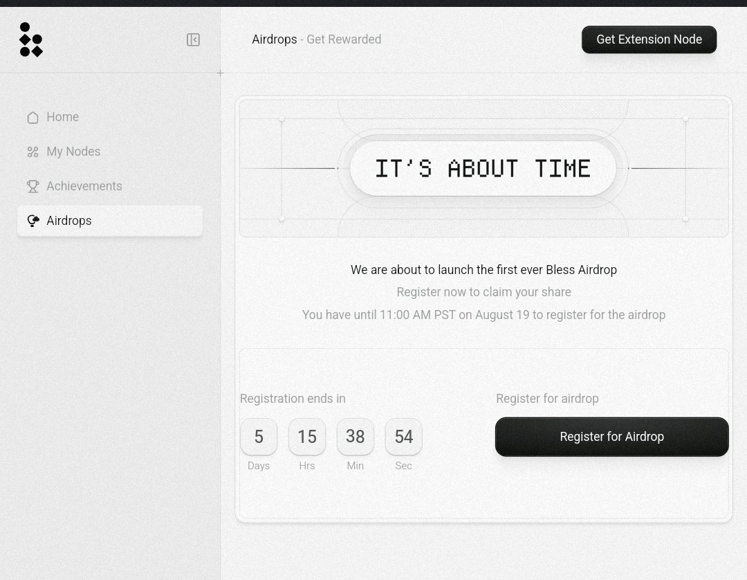 🚀 重磅消息！
立即加入 Bless Network，领取最高 $3,000 免费空投 💰

✅ 完全免费注册
✅ 运行节点仅4天也可获得奖励
✅ 使用推荐码 RUGJF7 享受 额外+10% 奖励 🎁

别错过这次机会！🌍
👉 bless.network/dashboard?ref=…

#空投 #加密货币 #Airdrops #AirdropSeason #AirdropHunters #AirdropAlert