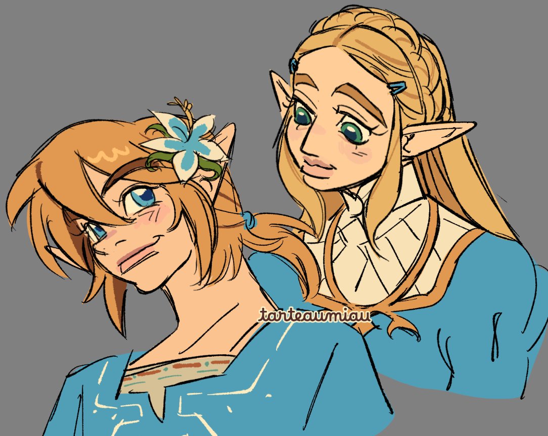 botw zelink so cutes