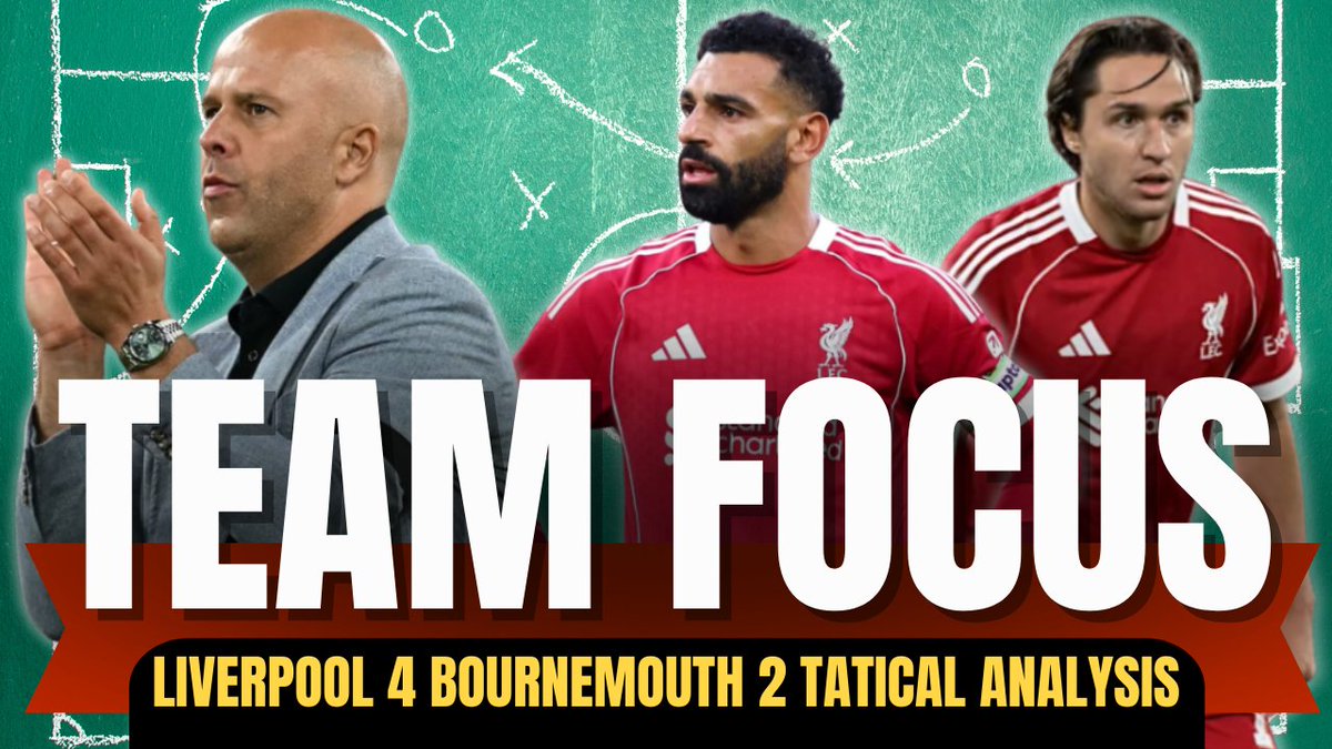 AnfieldIndex (@anfieldindex) on Twitter photo 🟥 Team Focus: Liverpool 4 Bournemouth 2 | Tactical Analysis Positional Play!
🎙️ <a href="/DaveD0106/">Dave Davis</a> & Dr <a href="/Barts78/">Dr Phil Barter</a> analyse the key positional play and team structure!
🕛 OUT NOW! 🟥 Team Focus: Liverpool 4 Bournemouth 2 | Tactical Analysis Positional Play!
🎙️ <a href="/DaveD0106/">Dave Davis</a> & Dr <a href="/Barts78/">Dr Phil Barter</a> analyse the key positional play and team structure!
🕛 OUT NOW!