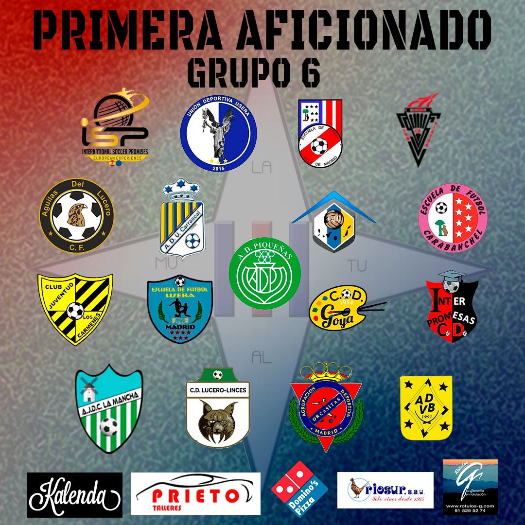 📢¡YA TENEMOS GRUPO!📢
La RFFM nos encuadra en el Grupo 6 de Primera Aficionados.
⚽Inicio: 14/09/25 | 🏁Final: 07/06/26
La Mutuneta arranca… 
#SoyDeLaMutu #Mutuneta #PrimerEquipo #FútbolDeBarrio #OrgulloDeCarabanchel #PrimeraAficionados #Grupo6