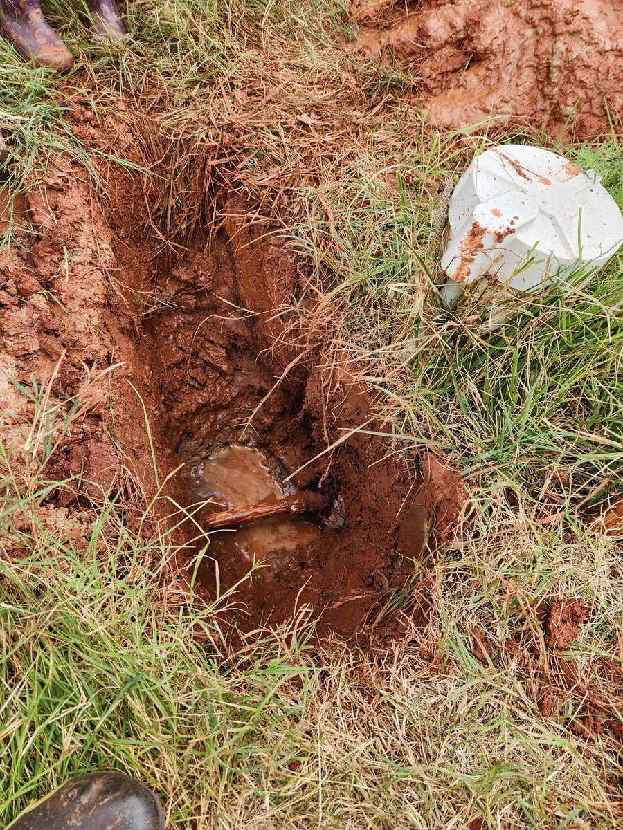 What better day for the well to fail!