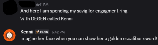 Kennii (@realkennii) on Twitter photo If you didnt spend this weekend turning your net worth into Favor in <a href="/playdegenarena/">Duel Arena</a> Then you are NGMI!
Below sums up weekend vibes π
If you didnt spend this weekend turning your net worth into Favor in <a href="/playdegenarena/">Duel Arena</a> Then you are NGMI!
Below sums up weekend vibes π