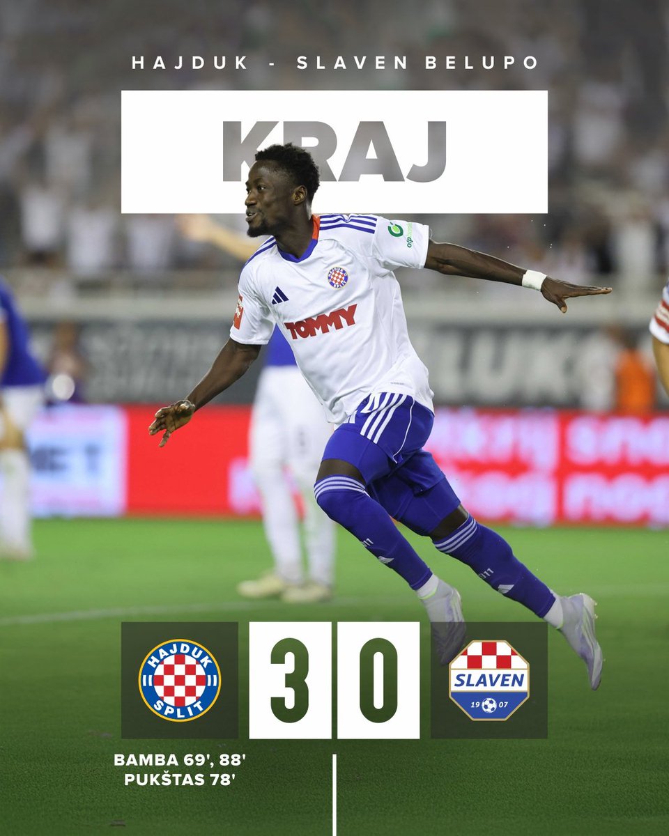 Pobjeda protiv Slaven Belupa. ❤️💙