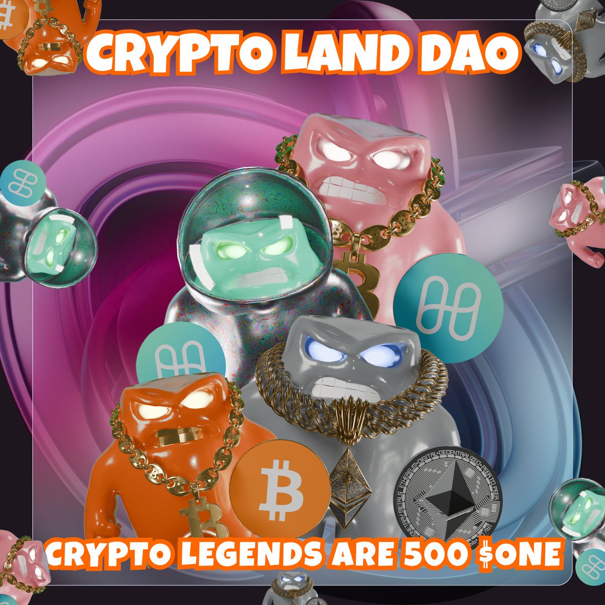 Crypto_Land_DAO π‘π‘ (@crypto_land_dao) on Twitter photo UPDATE π£
CryptoLegends are now only $500 $ONE
Come Check out <a href="/Crypto_Land_DAO/">Crypto_Land_DAO π‘π‘</a>
Marketplace Powered by <a href="/harmonyprotocol/">Harmony π</a>
Start Mining Our Governance Token $WAGE by Simply Staking Our #CL NFTs,
Mine WAGE Tokens
Here
π
cryptolanddao.com/#/staking
Marketplace
cryptolanddao.com/#/marketplace UPDATE π£
CryptoLegends are now only $500 $ONE
Come Check out <a href="/Crypto_Land_DAO/">Crypto_Land_DAO π‘π‘</a>
Marketplace Powered by <a href="/harmonyprotocol/">Harmony π</a>
Start Mining Our Governance Token $WAGE by Simply Staking Our #CL NFTs,
Mine WAGE Tokens
Here
π
cryptolanddao.com/#/staking
Marketplace
cryptolanddao.com/#/marketplace