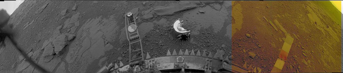 DonaldPMitchell's tweet photo. Venera-13 and Venera-14, raw images from the surface of Venus. https://t.co/Zg238j8kkN
