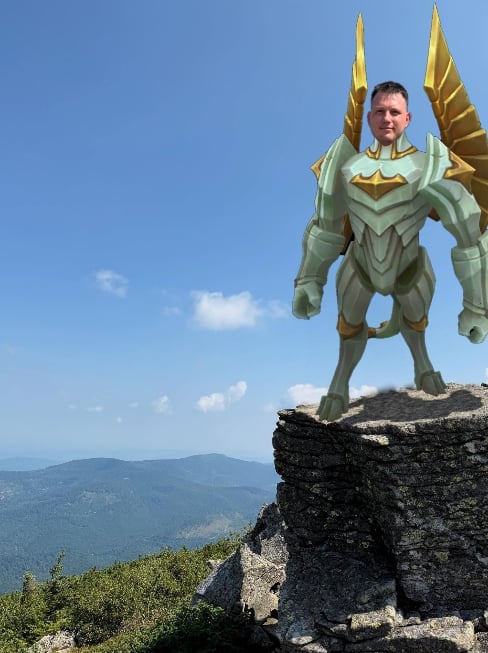 Pov kiedy picknejli Rumbla na topie: