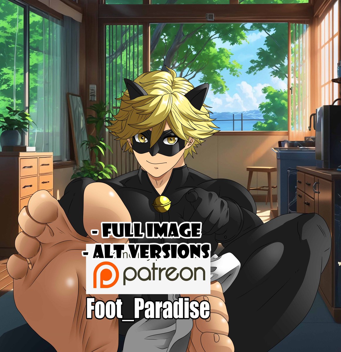 PossessionGuy (@possessionguy) on X: RT @FootParadiseArt: Do you think Catnoirs  feet s...