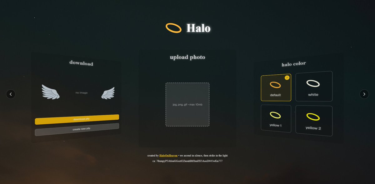 HaloOnHeaven's tweet photo. Seeing all the cool Halo pfps &amp; want one of your own?

Well now you can choose from 4 different colors &amp; add to a photo of your choice on our brand new website!

Try it here: https://t.co/ovHbtDp3Ch https://t.co/y24ey7C4l4