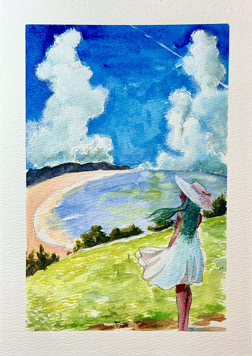 爽やかな日差しの中で。裸婦画　アクリル画 爽やかな日差しの中で。裸婦画 アクリル画br/な日差しの中で