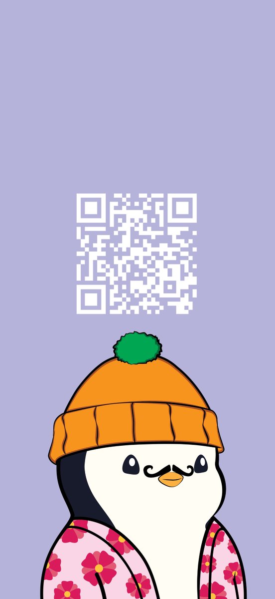 Well, it turns out that the legendary <a href="/mpfeth/">mpf.eth</a> has already built the <a href="/pudgypenguins/">Pudgy Penguins</a> wallpaper generator, for Bigs &amp; Lils, with a resizable QR generator built in !

This will be super handy for phone lockscreens when having conversations about $pengu irl (particularly if you point