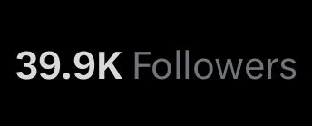 I’m 40 followers away from 40,000! It’s been an uphill climb since the algorithm changed, and I appreciate every single follower. Thanks for sticking around.
