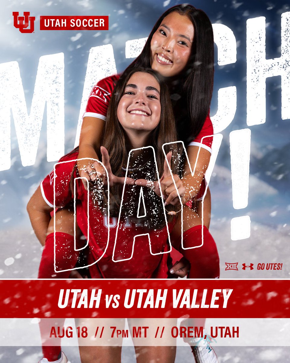 Back to work. 

🆚 Utah Valley
🕰️ 7 p.m.
📍Orem, Utah
📊bit.ly/3HsVjh4
📺bit.ly/41IUMyf

#GoUtes