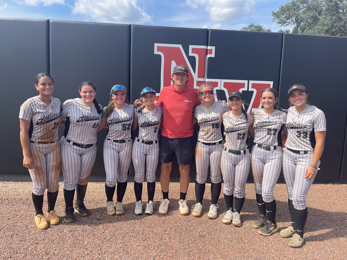 Our girls went camping today at the Northwest Florida State Prospect Showcase. Thank you to <a href="/AndyLeeNWF/">Andy Lee</a>, <a href="/CoachNelson_NWF/">Nic Nelson</a>, and all the players for having us! <a href="/BSherSB/">Barb Sherwood</a>