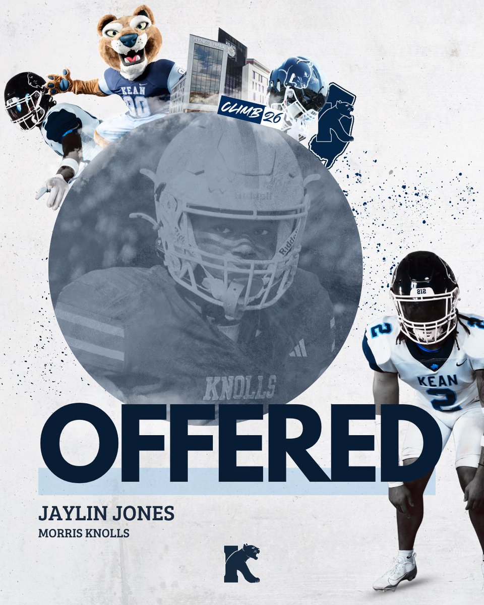 After a great phone call with <a href="/CoachSperone/">Scott Sperone</a> I’m blessed to receive my first offer from <a href="/KUFootball212/">Kean University Football</a>!!