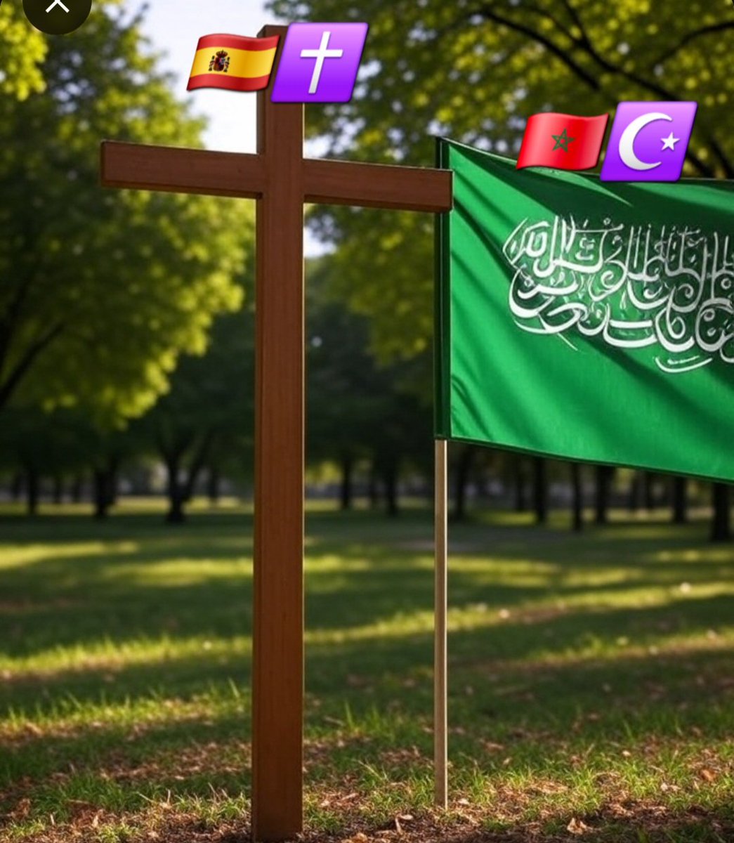 PatriotaCanaria's tweet image. ¡DESPUÉS DEL FUEGO🔥🔥, VENDRÁ EL OTRO ENEMIGO🇲🇦☪️ Y SIGUEN CIEGOS!
¿A QUIEN ELIGES PARA TÚ PATRIA🇪🇦 Y FÉ✝️?
#Espabilad⚔️
#Espabildad⚔️