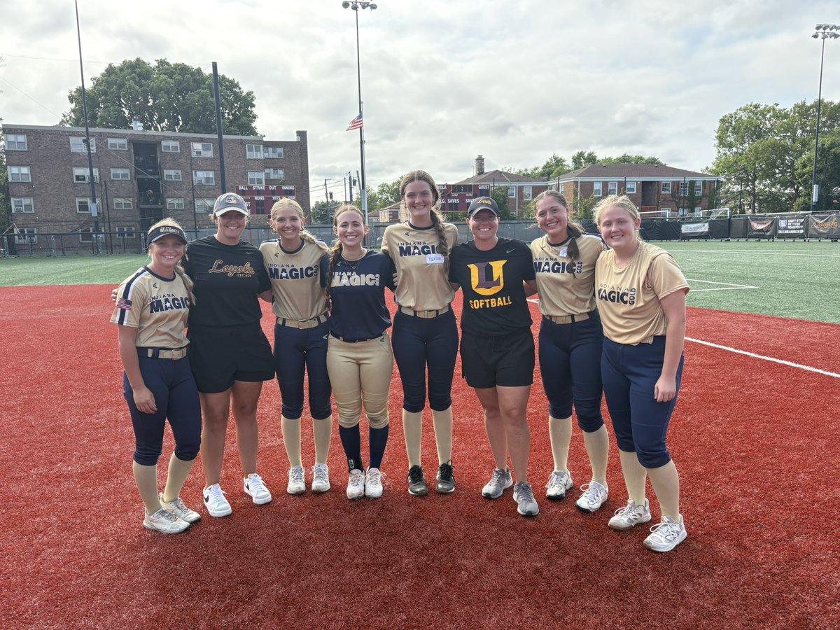 Fun day in the city <a href="/RamblersSB/">Loyola Softball</a> camp. I had a great time and enjoyed the fun games at the end. Thank you coaches for hosting!Loved my IMG girls being there. 
<a href="/LUCCoachAbbott/">Alicia Abbott</a> 
<a href="/CoachWoo24/">Alaynie Woollard</a>
<a href="/Tess_Bradford27/">Tess Bradford</a> 
<a href="/ava_walker8/">Ava Walker</a> 
<a href="/HarlowEstes4/">Harlow Estes</a> 
<a href="/mallorie_rose32/">Mallorie Rose</a>
<a href="/MaciHanlin2027/">Maci Hanlin</a>