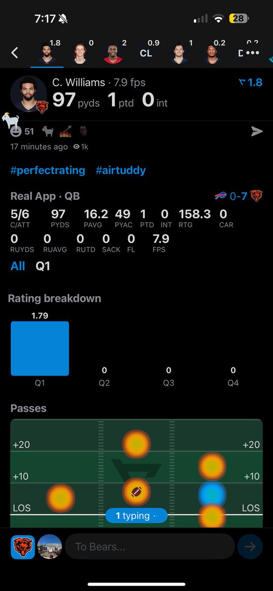 Da bears have a qb🥲🥲
<a href="/ChicagoBears/">Chicago Bears</a>