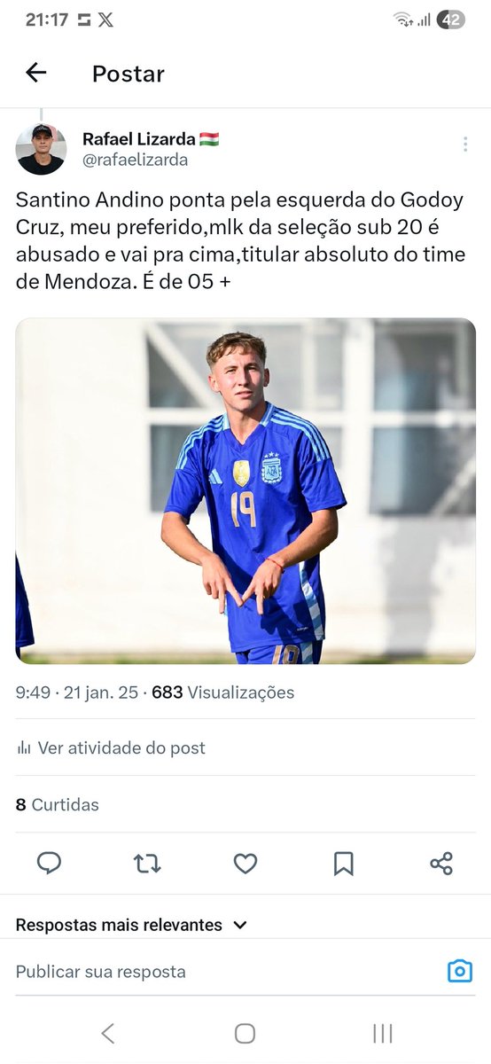 Esse mlk é talvez a maior revelação de ponta do futebol argentino na atualidade. Clubes brasileiros precisam buscar esse mlk,vai bater seleção principal com toda certeza!!!