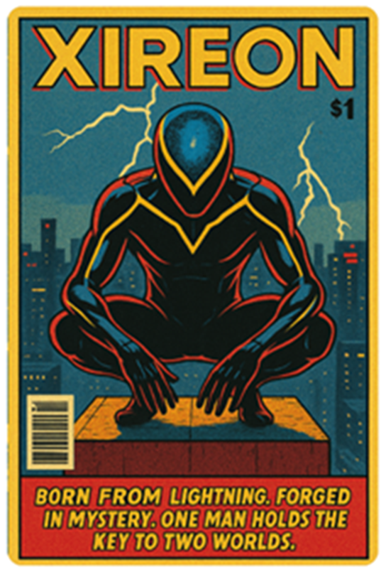 utinker's tweet photo. A retro variant cover of "Xireon" - Fun project for sure https://t.co/TNXdYKIvvF