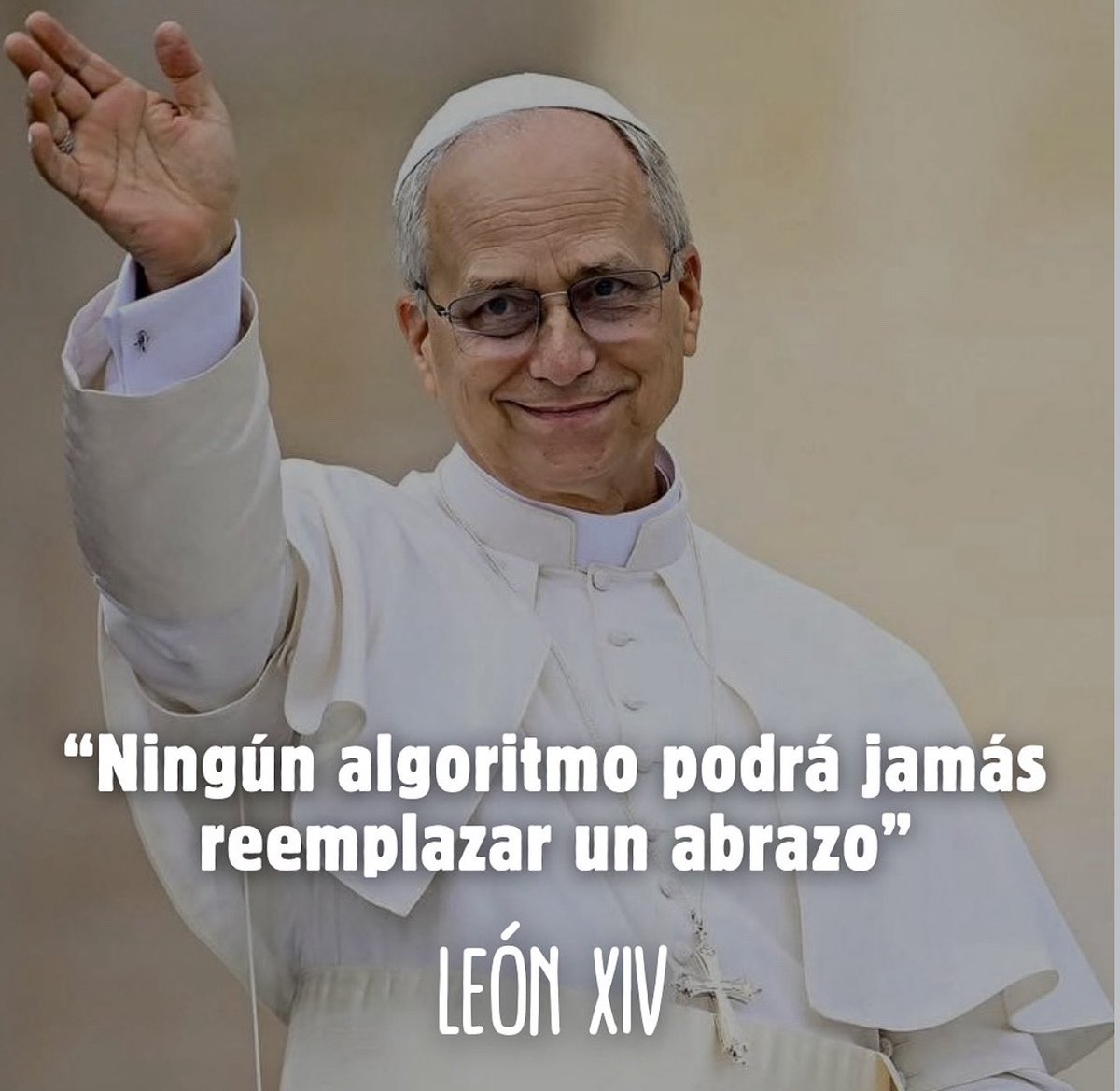 CaballeroPadre's tweet image. ¡ABRAZA!!!!! #PapaLeónXIV #Abrazo #Algoritmo
