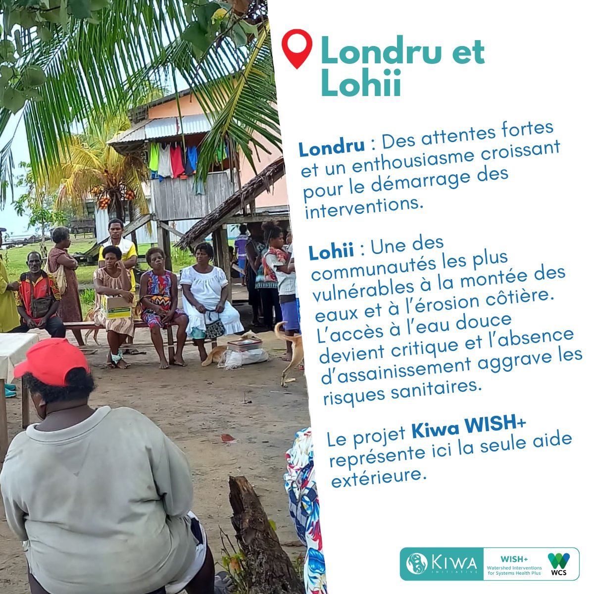 🌊🌱 À Manus (#PNG), Kiwa WISH+ agit avec les communautés pour protéger l’eau, les forêts et la santé grâce aux #SfN. 💧🌿🌏kiwainitiative.org 🇫🇷🇪🇺🇦🇺🇨🇦🇳🇿
#KiwaInitiative #WISHplus #WCS