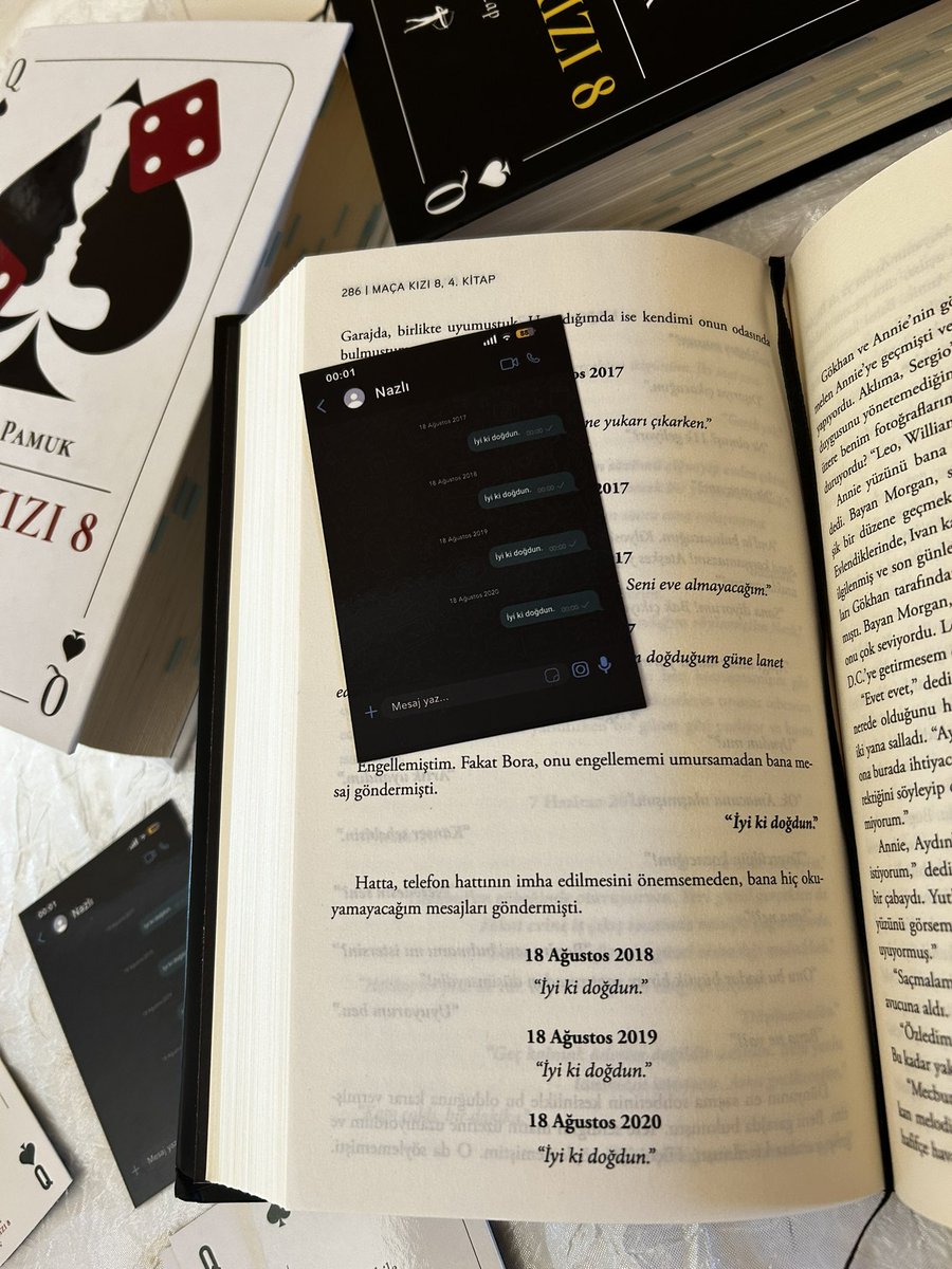 İyi ki Nazlı Alaca 
İyi ki Nazlı Alaca Karabey 
Bora’nın nazlı sevgilisi , iyi ki
Ada’nın dünyalar güzeli annesi
Defalarca iyi ki ey maça kızı💚
#maçakızı8