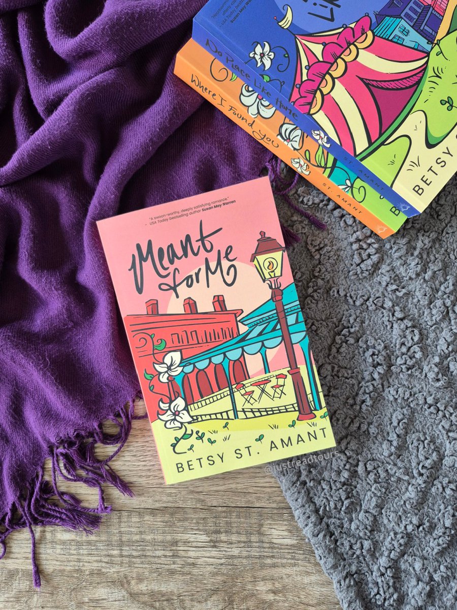 justreadtours's tweet photo. Enjoy the #MeantforMe Social Blitz celebrating the #MagnoliaBay series book 3 by #BetsyStAmant& @SunrisePublish!
PURCHASE via https://t.co/hzWgcpRaEs
TOUR SCHEDULE
Aug 20
@mimibakermn
Aug 21
@TeaandBooks
Aug 22
@HappyReading24
@cherrypie0420
#justreadtours #SunrisePublishing https://t.co/VWAhS8BOqV
