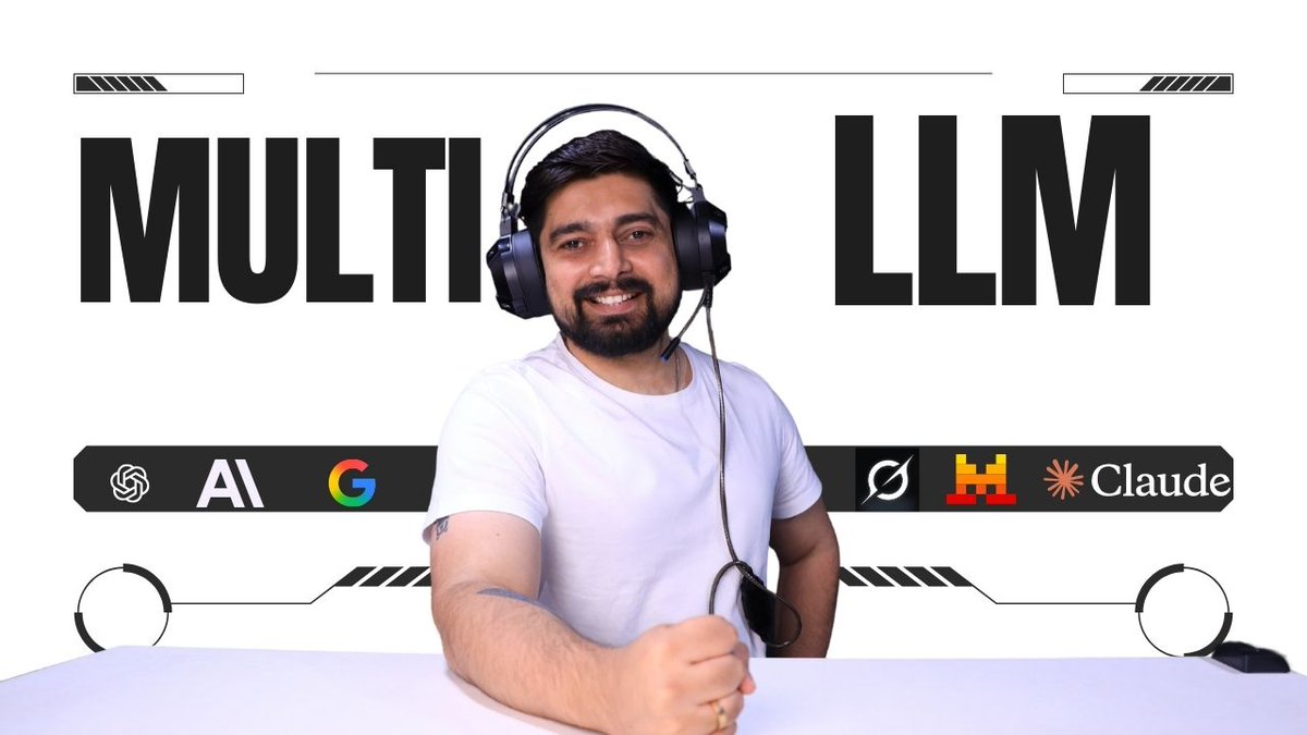 Hitesh Choudhary (@hiteshdotcom) on Twitter photo I saw a startup and build it. Multi LLM response POC. Here is a walk through on how to build an open source version of it as your next project.
Video is up at ChaiAurCode youtube channel. I saw a startup and build it. Multi LLM response POC. Here is a walk through on how to build an open source version of it as your next project.
Video is up at ChaiAurCode youtube channel.