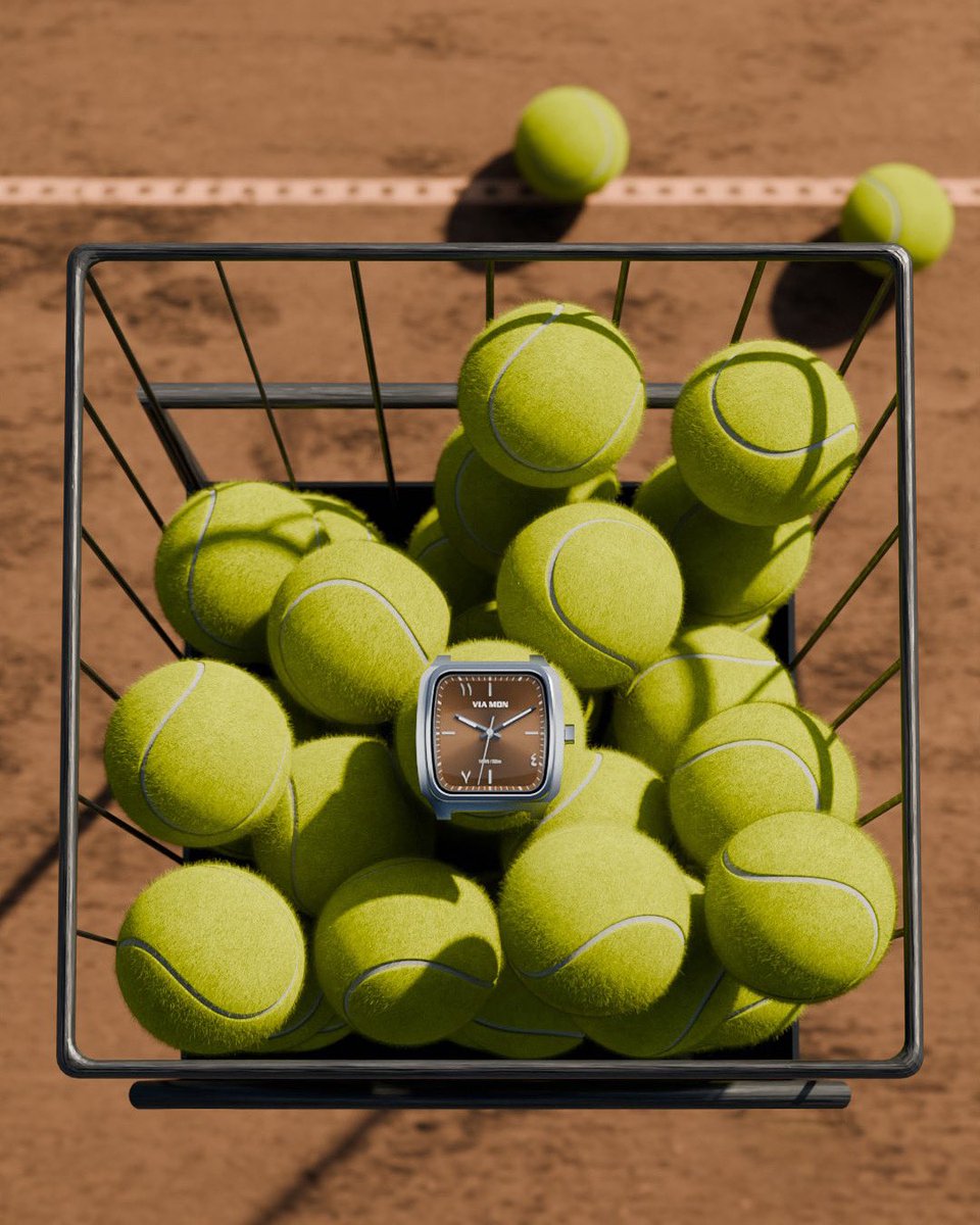 VIAMONwatches's tweet photo. Just like time, clay courts demand patience, precision, and control.
Every rally tells a story endurance, resilience, and grace under pressure. https://t.co/XS9mTOHqKA