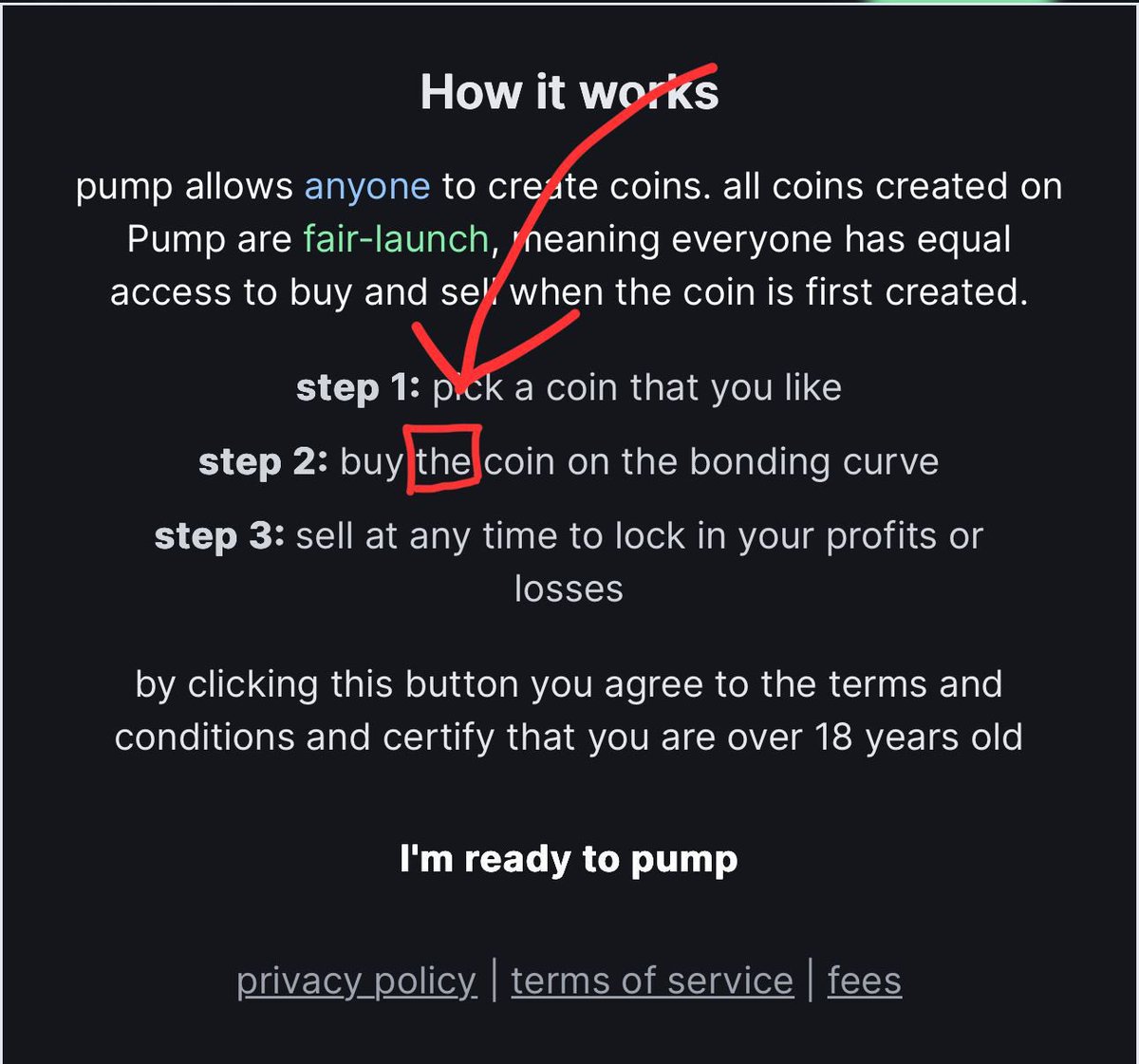 They told us to “buy $THE coin.”
So we did🟢
Not a coin.
Not your coin.
$THE.

<a href="/pumpdotfun/">pump.fun</a> please tell us who typed that into the code, we must build him a shrine.