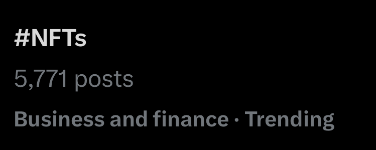 tensor_hq's tweet photo. NFTs are inevitable. https://t.co/MwY5a3ezS9