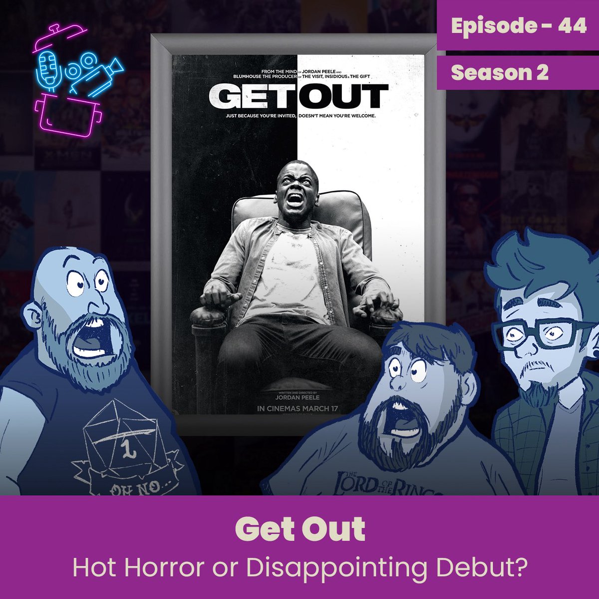 CastARolePod's tweet image. It’s been a hot minute, but we are back in your ears tomorrow with a slightly delayed episode (blame it on Jim)

So check your feeds and get ready, as we discuss Jordan Peeles, Get Out!

#NewEpisode #Podcast #Podcasters #MoviePodcast #MovieReview #HorrorMovies #PopCulture
