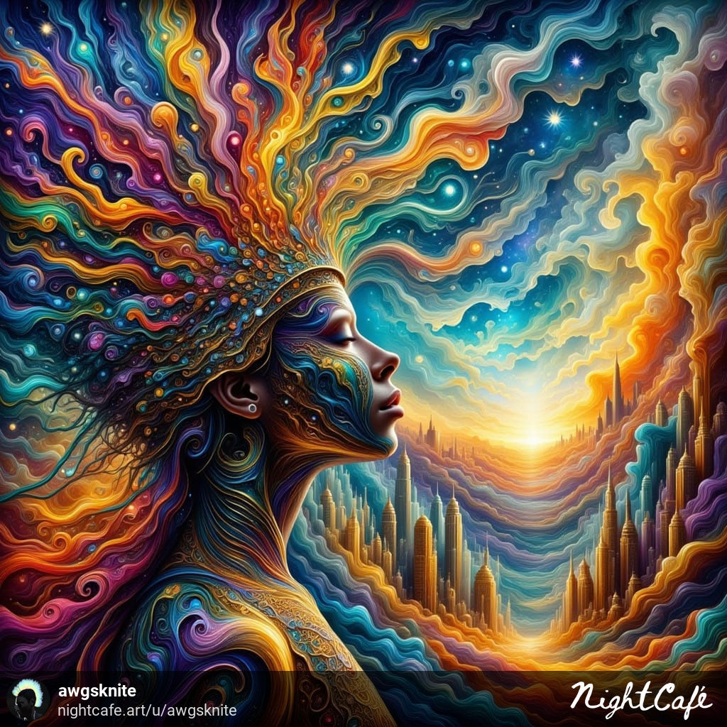mvcay's tweet photo. A shaman ponders
#HashtagGate #Aiart️️ #AIart #SundayFunday #SundayBrunch #sundaythoughts #SundayMorning #Sunday #sundayvibes https://t.co/u2oriEJQNX