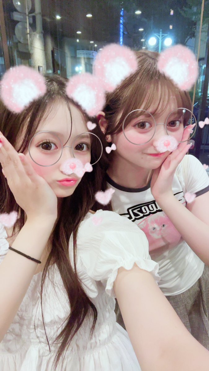 ri__tan07's tweet photo. 正解はー！るかぴ🩷✨️
一緒にもつ鍋食べに行ってきたのぉ💭
美味しかった✨️ https://t.co/fyzz1R51Lp