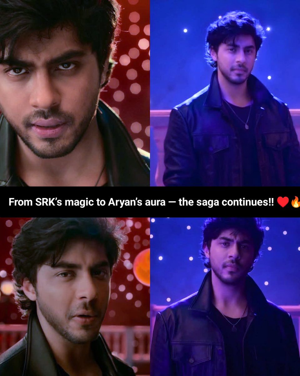 From SRK’s magic to Aryan’s aura — the saga continues!! ♥️🔥🫶

#ShahRukhKhan #AryanKhan