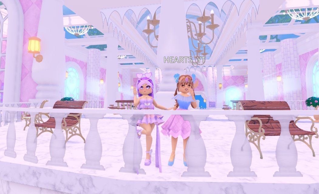 The_VioletSpark's tweet photo. ✨Enjoying the update with my bestie @HeartsYTOficial 💜
@Fluffy_Hills #FHSummer https://t.co/bz4B3d8o2r