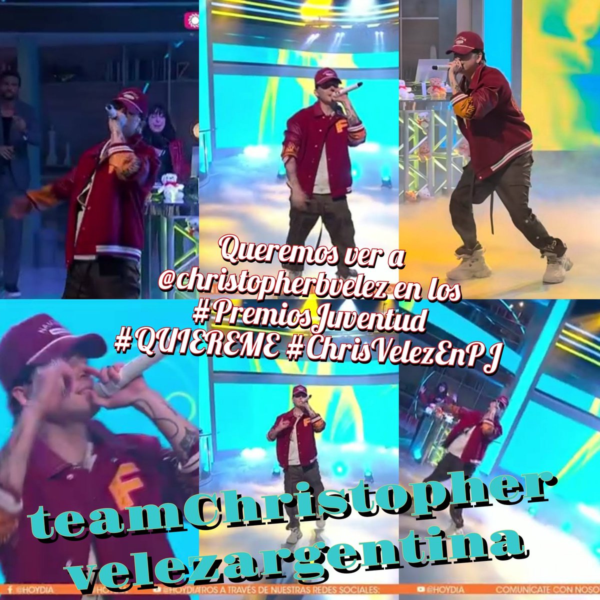 #PremiosJuventud #QUIEREME #ChrisVelezEnPJ
<a href="/christophervele/">Christopher Velez 🔺</a> <a href="/PremiosJuventud/">Premios Juventud</a>